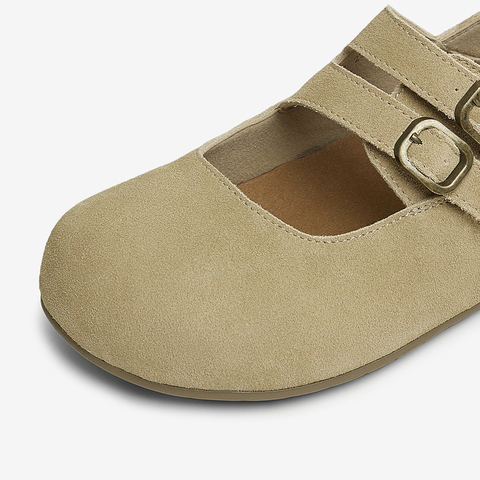 TATA/他她2025春商场同款时尚休闲勃肯鞋女新款CGC02AQ5