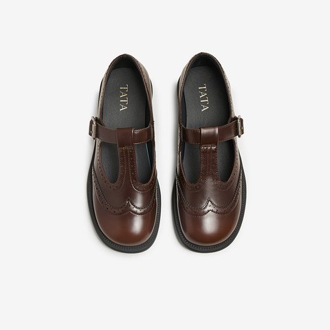 TATA/他她2025春时尚休闲玛丽珍女新款7WX23AA5