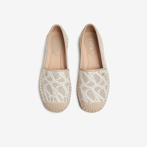 TATA/他她2025春商场同款时尚休闲渔夫鞋女新款7E320AA5