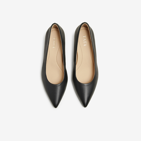TATA/他她2025春商场同款时尚简约气质女单鞋新款7QT13AQ5