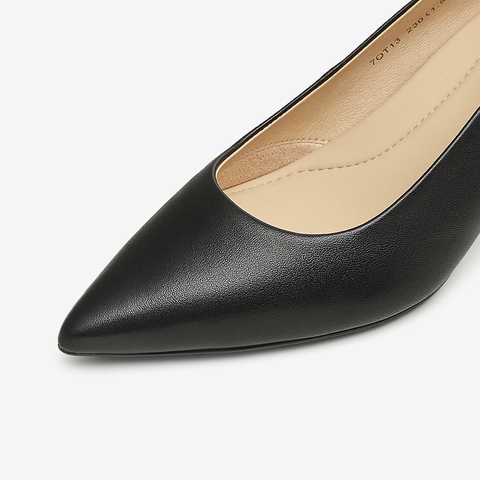 TATA/他她2025春商场同款时尚简约气质女单鞋新款7QT13AQ5