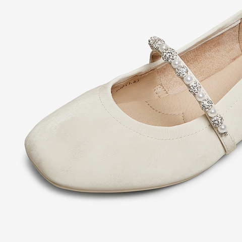 TATA/他她2025春时尚休闲玛丽珍鞋女新款2H0B6AQ5