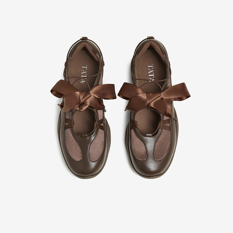 TATA/他她2025春时尚休闲阿甘鞋女新款JLS01AQ5