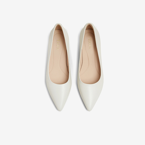 TATA/他她2025春商场同款时尚休闲中高跟单鞋女新款UMS01AQ5