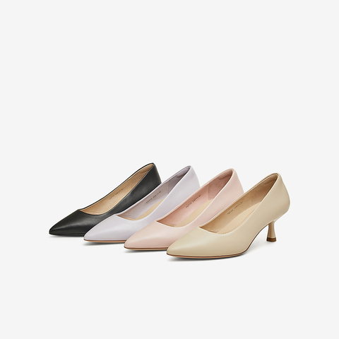 TATA/他她2025春商场同款时尚简约气质女单鞋新款7QT13AQ5