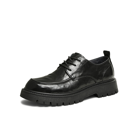 TATA/他她2025春时尚休闲皮鞋男新款TFX01AM5