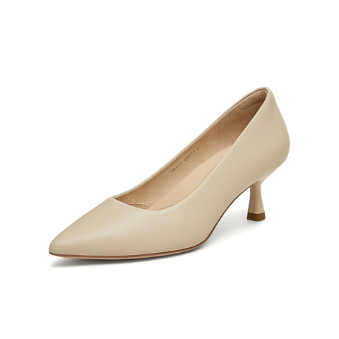 TATA/他她2025春商场同款时尚简约气质女单鞋新款7QT13AQ5