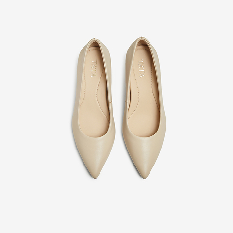 TATA/他她2025春商场同款时尚简约气质女单鞋新款7QT13AQ5