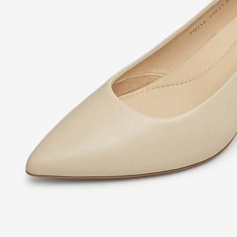 TATA/他她2025春商场同款时尚简约气质女单鞋新款7QT13AQ5