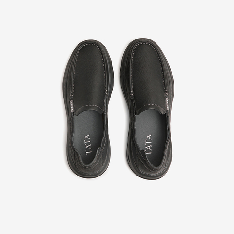 TATA/他她2025春商场同款时尚休闲皮鞋男新款OER01AM5