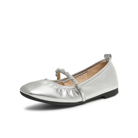 TATA/他她2025春时尚休闲玛丽珍鞋女新款2H0B6AQ5