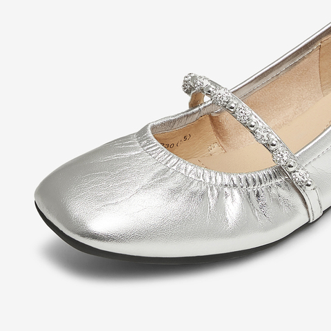 TATA/他她2025春时尚休闲玛丽珍鞋女新款2H0B6AQ5