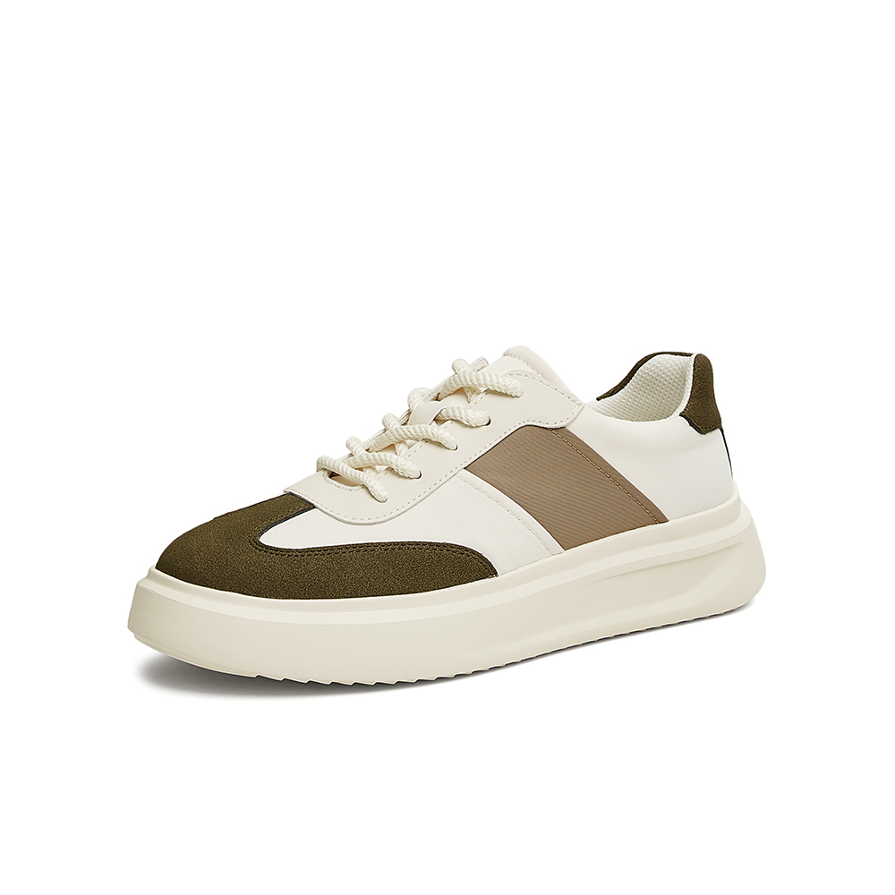 TATA/他她2025春时尚休闲板鞋男新款74D21AM5