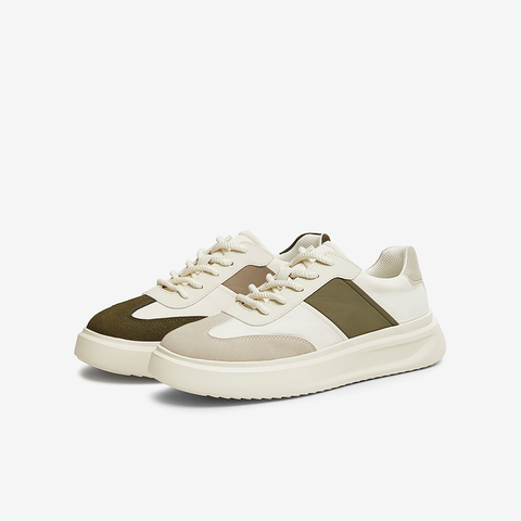 TATA/他她2025春时尚休闲板鞋男新款74D21AM5