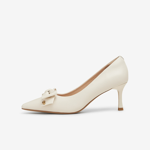 TATA/他她2025春商场同款时尚休闲中高跟单鞋女新款XMR01AQ5