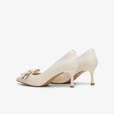 TATA/他她2025春商场同款时尚休闲中高跟单鞋女新款XMR01AQ5