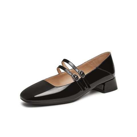 TATA/他她2025春商场同款时尚休闲玛丽珍女新款XMP01AQ5