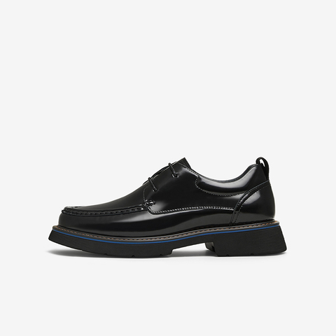 TATA/他她2025春时尚休闲圆头男皮鞋新款OEG01AM5