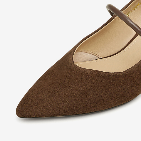 TATA/他她2025春商场同款时尚百搭女玛丽珍鞋新款XGM01AQ5