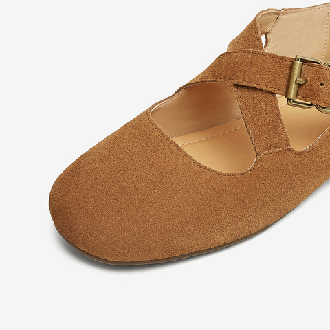 TATA/他她2025春时尚休闲玛丽珍鞋女新款CW401AQ5