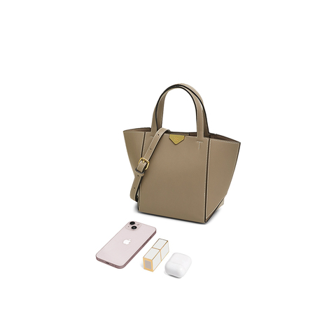 TATA/他她2025春商场同款简约通勤水桶包女新款X3473AX5