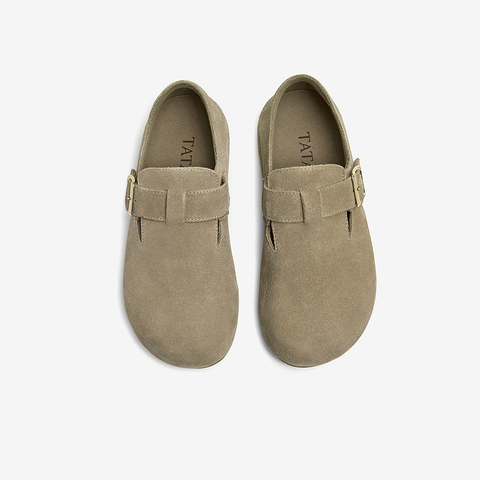 TATA/他她2025春时尚休闲勃肯鞋女新款CGW02AM5