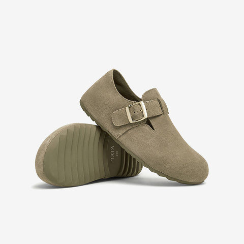 TATA/他她2025春时尚休闲勃肯鞋女新款CGW02AM5