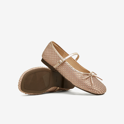 TATA/他她2025春时尚气质玛丽珍鞋女新款JPL01AQ5