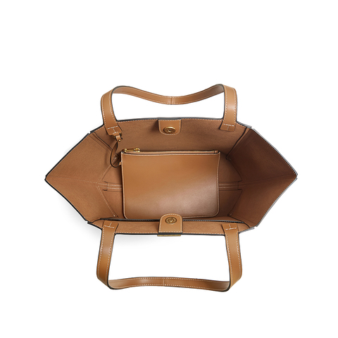 TATA/他她2025春商场同款简约通勤托特包女新款X3474AX5