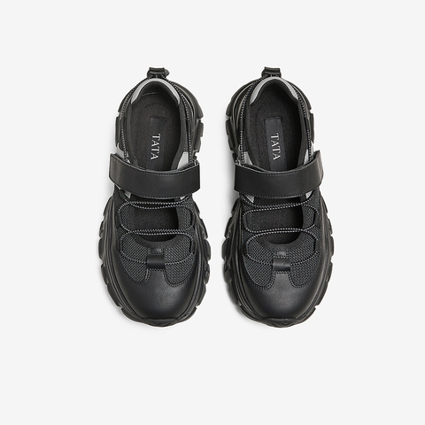 TATA/他她2025春商场同款时尚休闲女玛丽珍鞋新款CV901AQ5