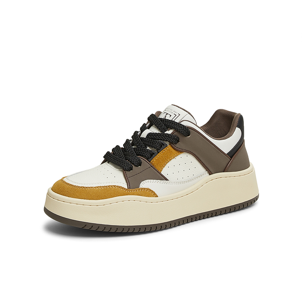 TATA/他她2025春舒适百搭休闲男鞋新款QFU01AM5