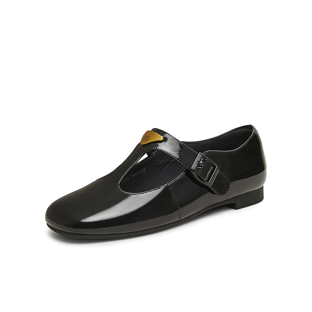 TATA/他她2025春商场同款简约气质女玛丽珍鞋新款7H020AA5