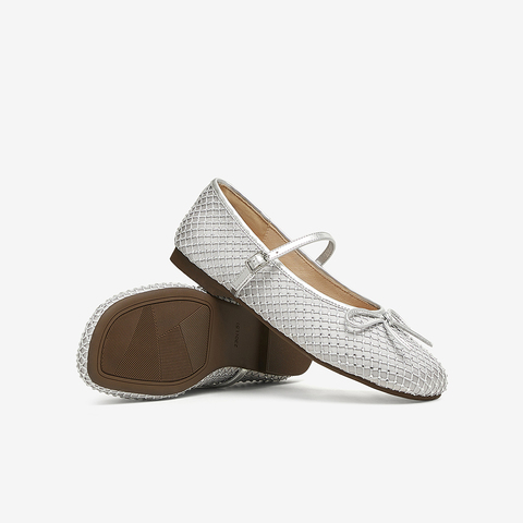 TATA/他她2025春时尚气质玛丽珍鞋女新款JPL01AQ5