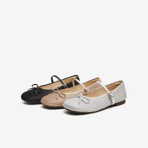 TATA/他她2025春时尚气质玛丽珍鞋女新款JPL01AQ5