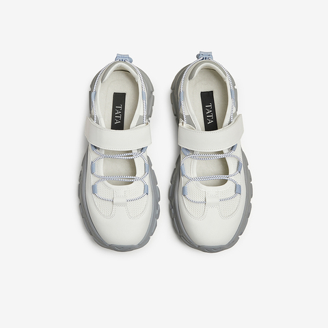 TATA/他她2025春商场同款时尚休闲女玛丽珍鞋新款CV901AQ5