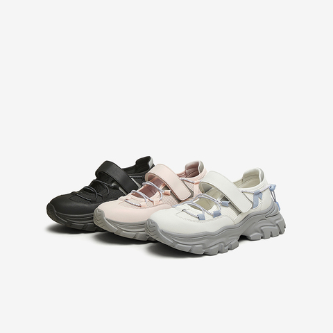 TATA/他她2025春商场同款时尚休闲女玛丽珍鞋新款CV901AQ5