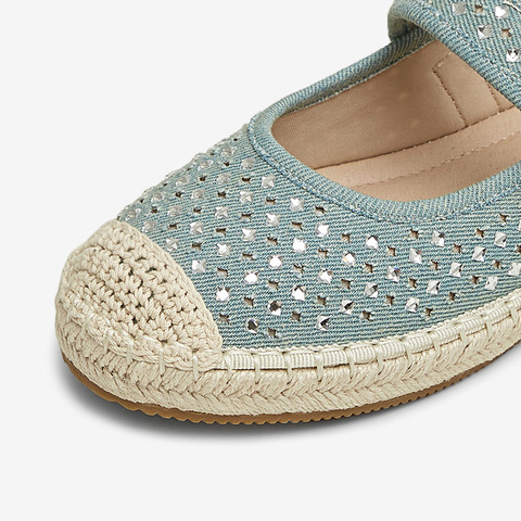 TATA/他她2025春商场同款时尚休闲女渔夫鞋女新款CU403AQ5