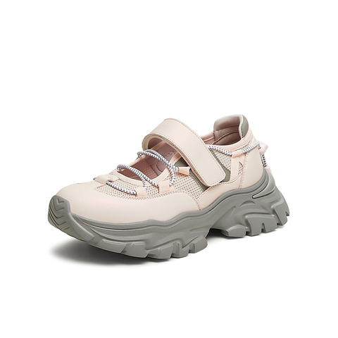 TATA/他她2025春时尚休闲女玛丽珍鞋新款CV901AQ5