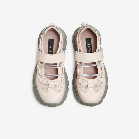 TATA/他她2025春时尚休闲女玛丽珍鞋新款CV901AQ5