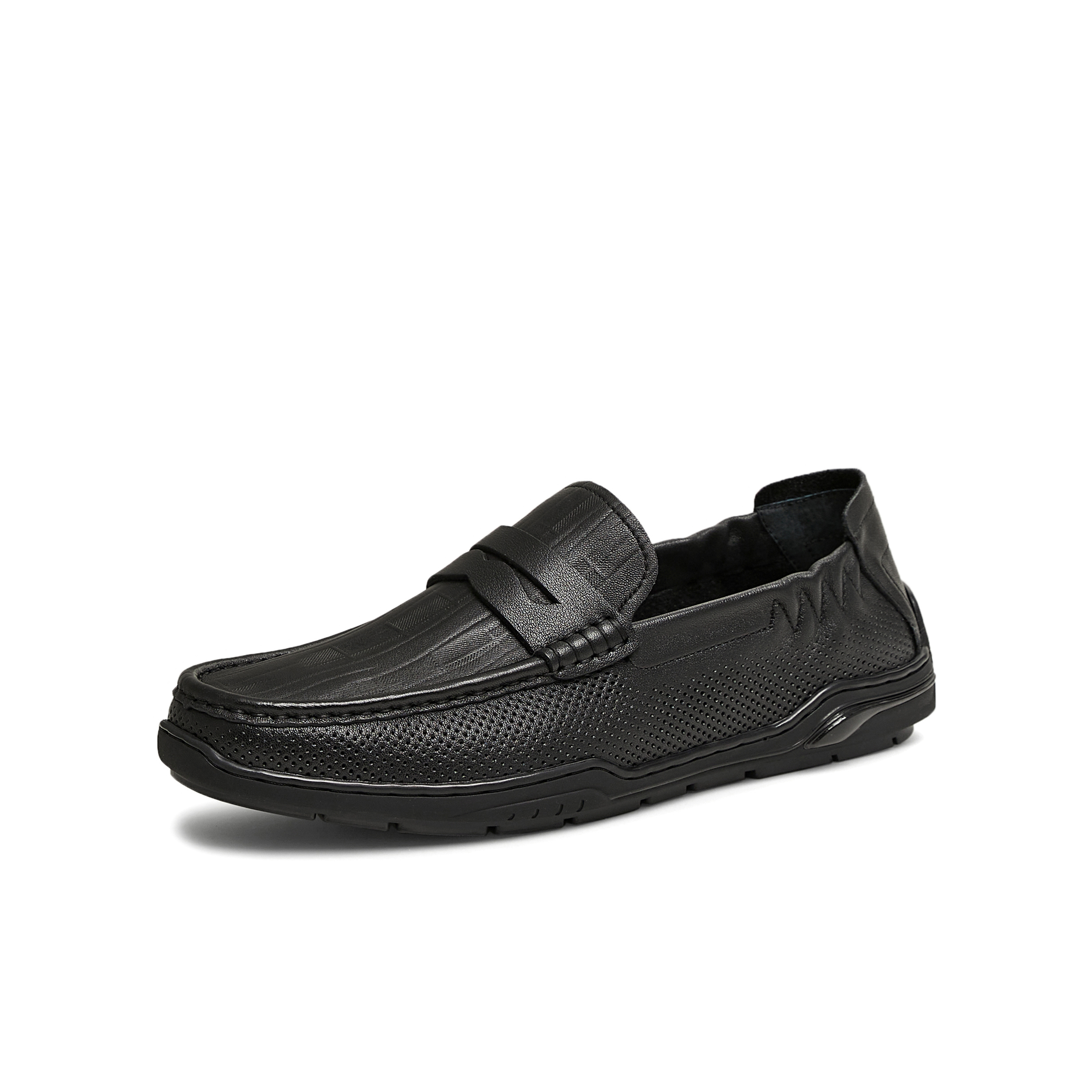 TATA/他她2025夏休闲时尚商务简约百搭休闲鞋QGE01BM5