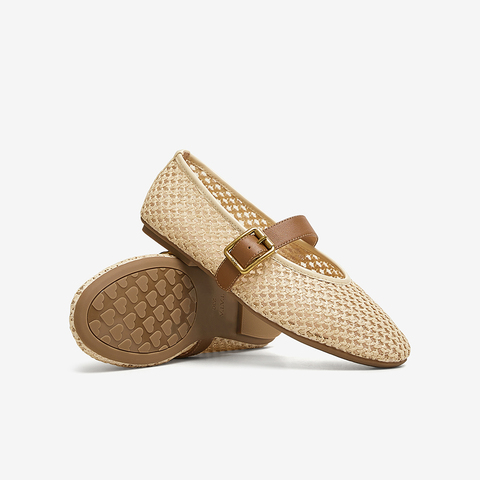 TATA/他她2025夏商场同款浅口女气质玛丽珍鞋新款YQR01BQ5