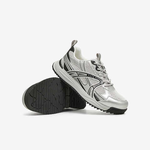 TATA/他她2025夏商场同款时尚休闲女老爹鞋新款CXQ01BM5