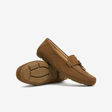 TATA/他她2025春商场同款时尚简约女乐福鞋新款CXV01AA5