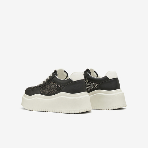 TATA/他她2025夏商场同款时尚休闲厚底女板鞋新款CS301BM5