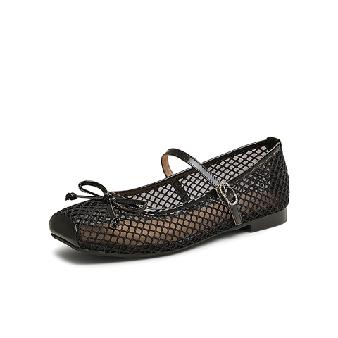 TATA/他她2025夏商场同款浅口女气质玛丽珍鞋新款JQF01BQ5