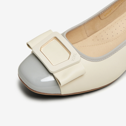 TATA/他她2025春商场同款时尚简约浅口女单鞋新款URG01AQ5