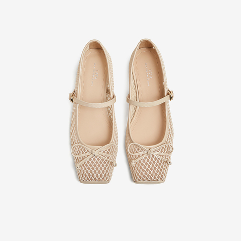 TATA/他她2025夏商场同款浅口女气质玛丽珍鞋新款JQF01BQ5