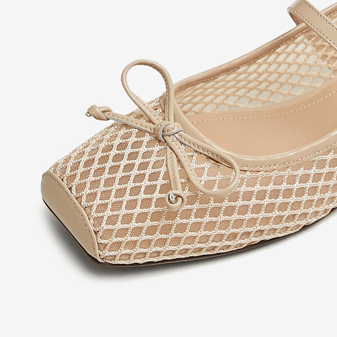 TATA/他她2025夏商场同款浅口女气质玛丽珍鞋新款JQF01BQ5