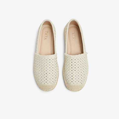TATA/他她2025春时尚休闲渔夫鞋新款CU401AA5