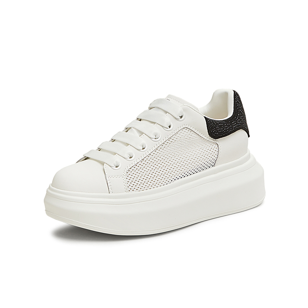 TATA/他她2025夏商场同款运动休闲厚底女板鞋新款WU505BM5